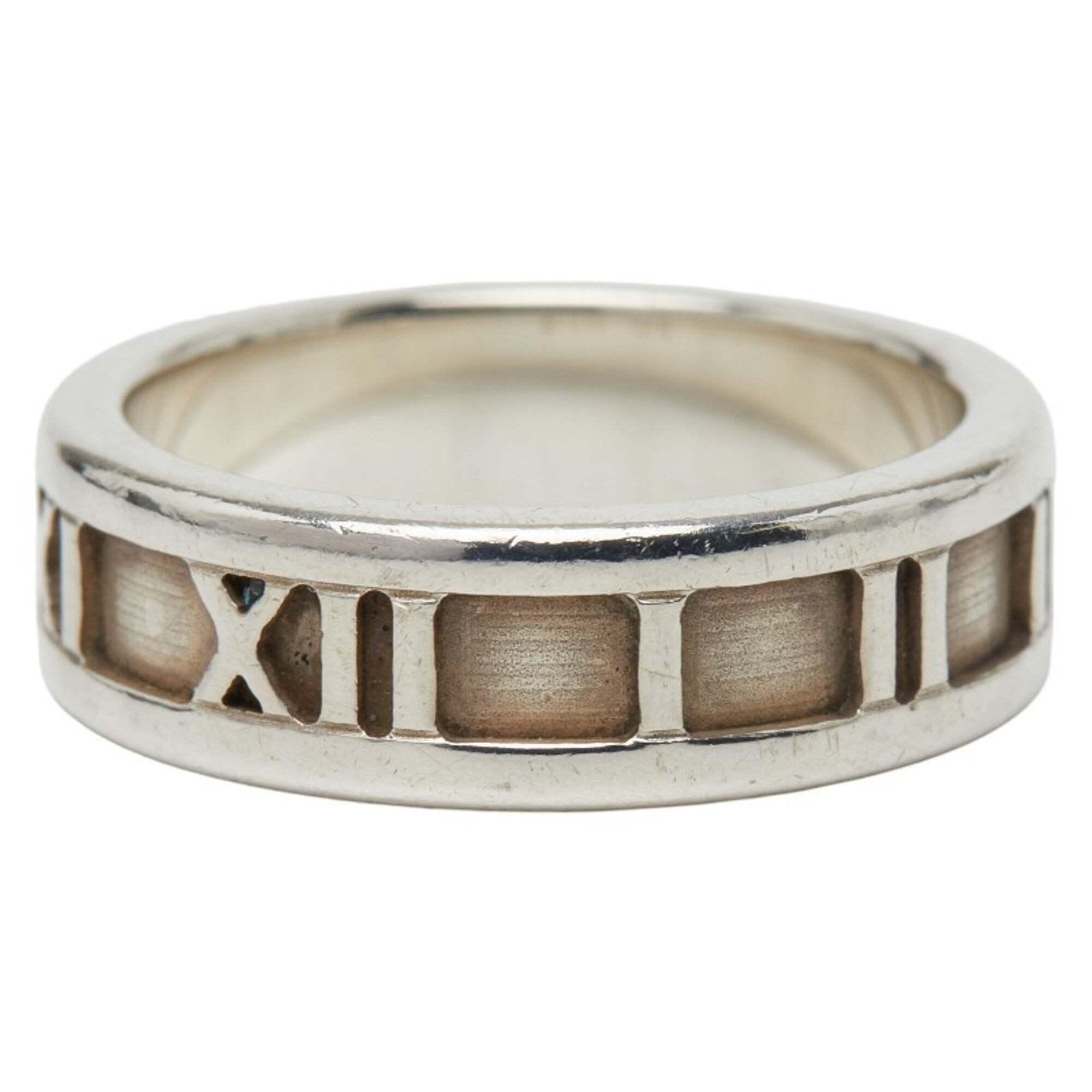 Tiffany Co Atlas Ring Sv925 Silver Womens 270$